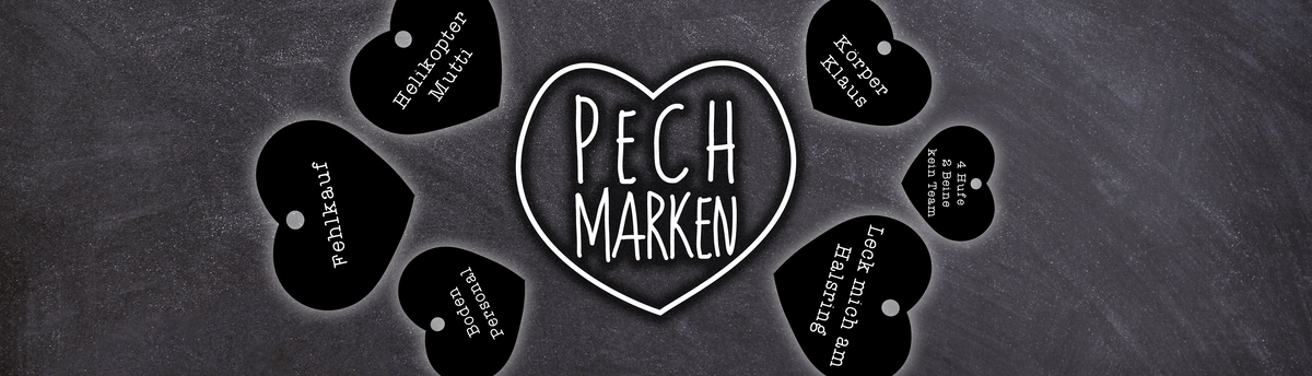 Pechmarken/ Herzmarken - jetzt entdecken auf pechmarken.de