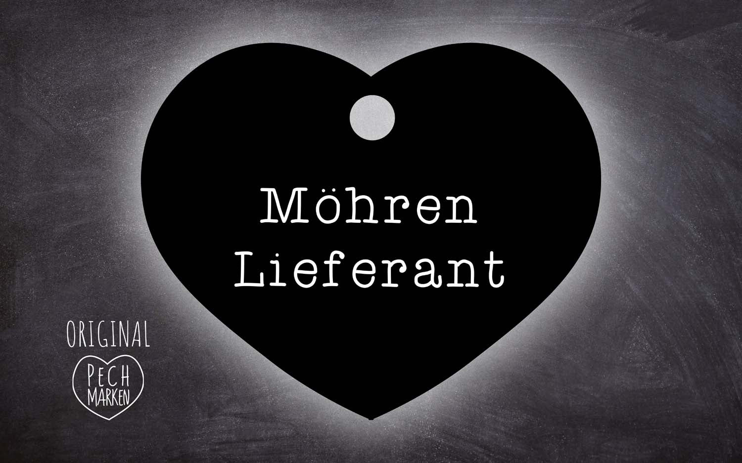 Pechmarke "Möhrenlieferant"