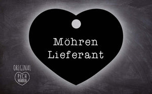 Pechmarke "Möhrenlieferant"