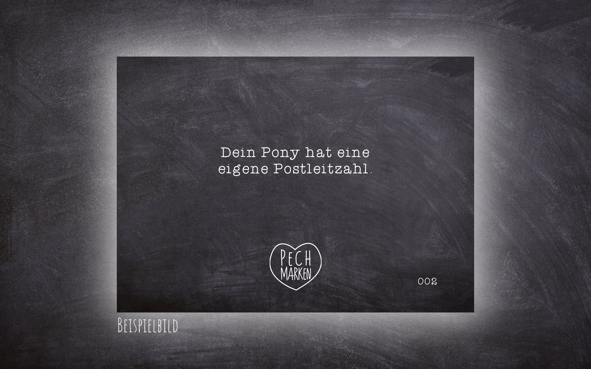 Sammelkarte "eigene Postleitzahl"